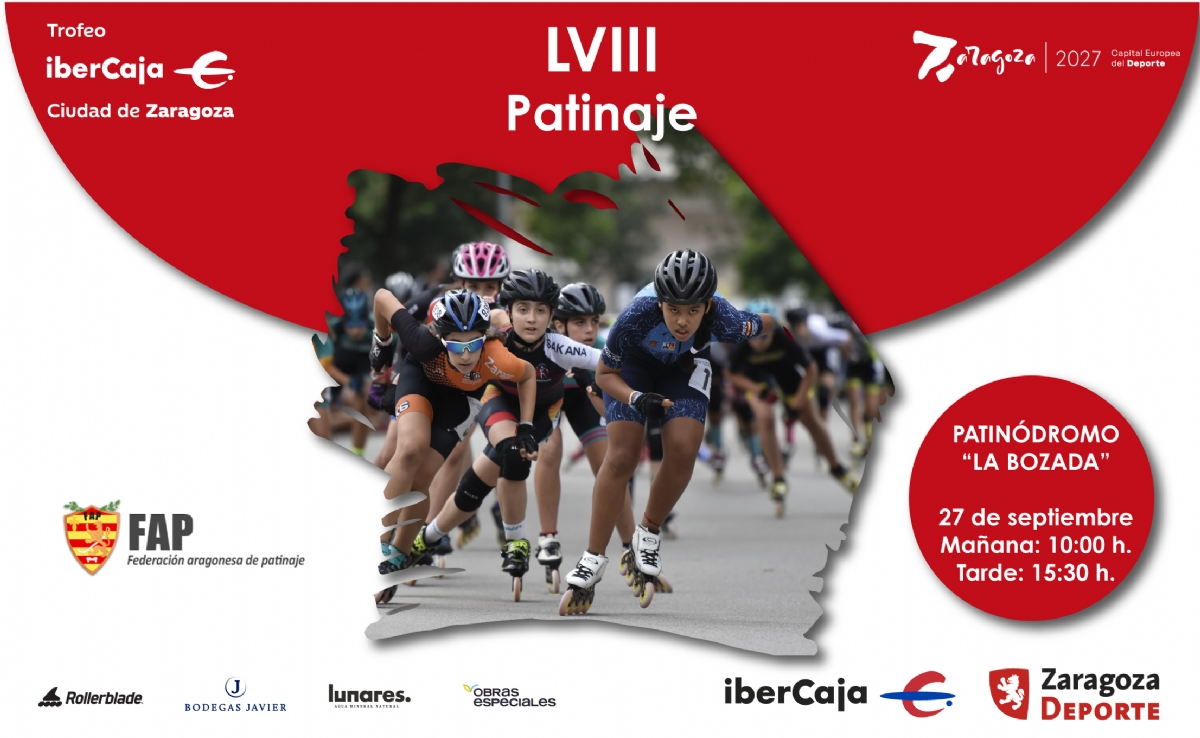 LVIII Trofeo «Ibercaja-Ciudad de Zaragoza» de Patinaje de Velocidad