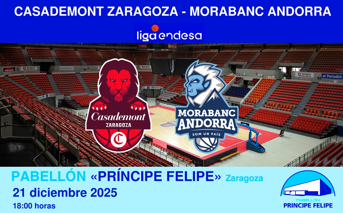 [ACB] CASADEMONT ZARAGOZA - MORABANC ANDORRA