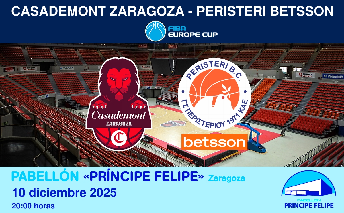 [FEC] Casademont Zaragoza - Peristeri Betsson