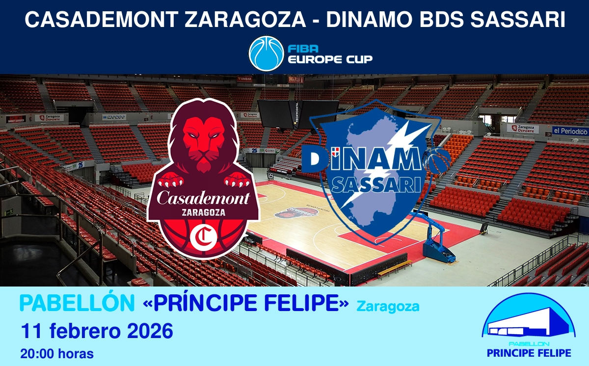 [FEC] Casademont Zaragoza - Dinamo BDS Sassari