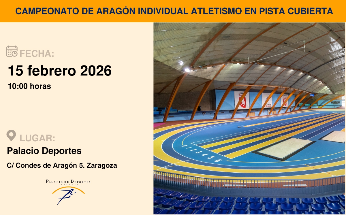 Campeonato de Aragón Individual de Atletismo en Pista Cubierta