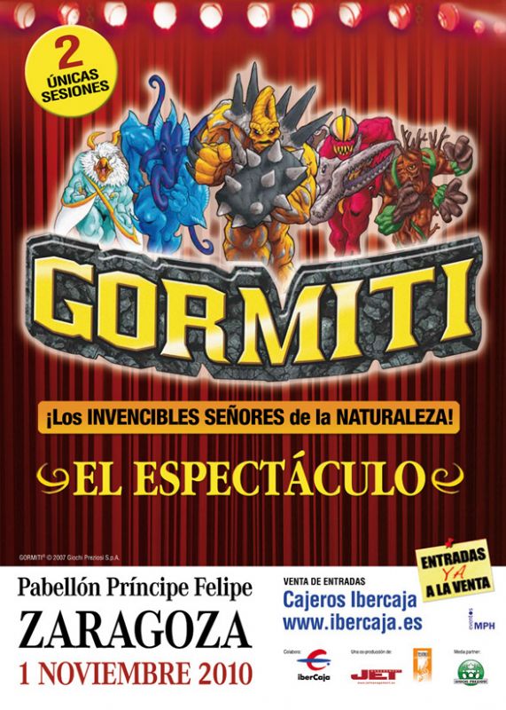 GORMITI, EL ESPECTÁCULO