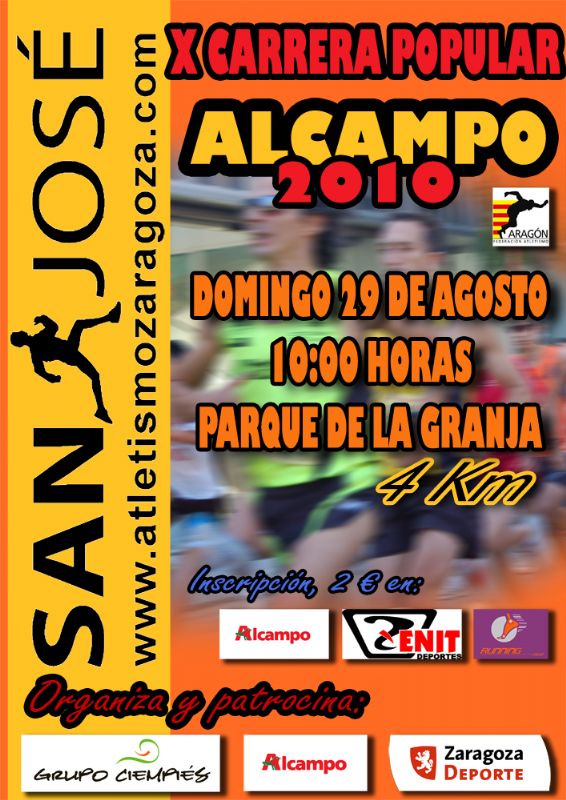 X Carrera Popular 'Alcampo - San José' X Carrera Popular 'Alcampo - San José'