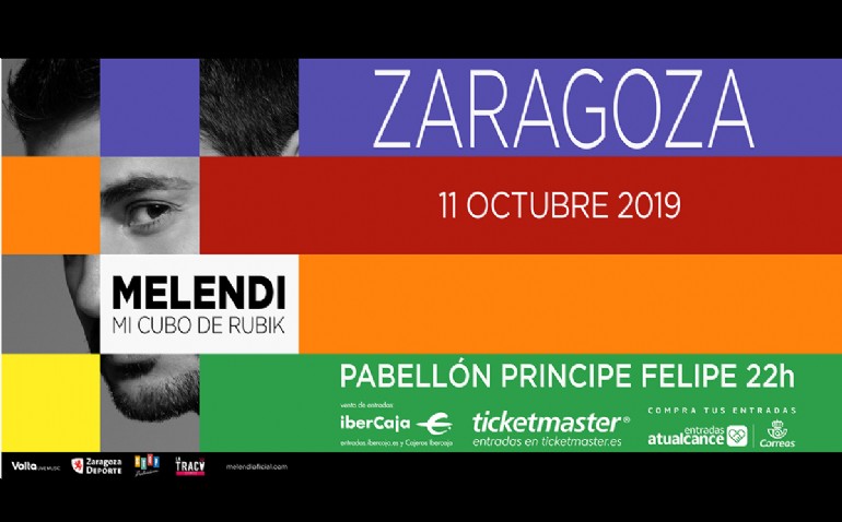 cero Solenoide foro Concierto de Melendi | Eventos | PABELLÓN «PRÍNCIPE FELIPE» - Zaragoza Arena