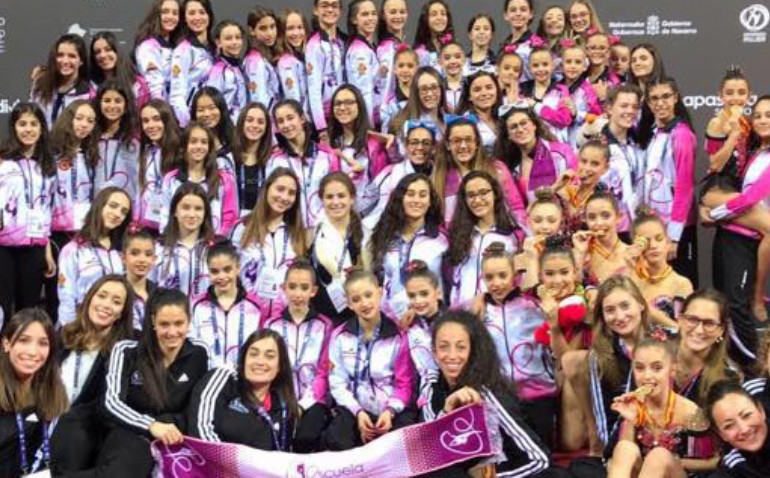 II Fase Liga Anual del Club Escuela de Gimnasia Rítimica