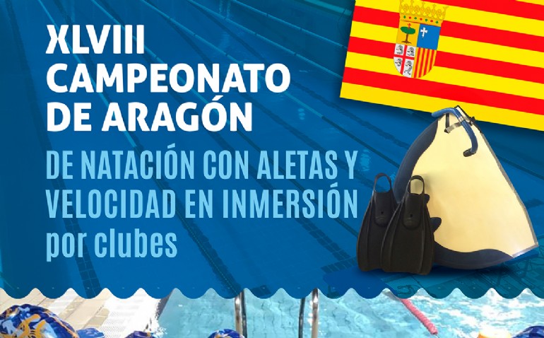 XLVIII Campeonato de Aragón de Natación con Aletas y Velocidad en Inmersión