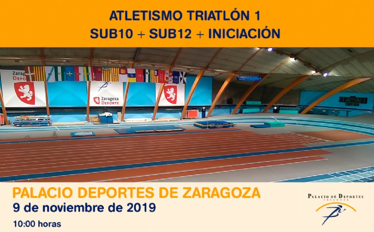 Atletismo. Triatlón 1 SUB10 + SUB12 + INICIACIÓN Atletismo. Triatlón 1 SUB10 + SUB12 + INICIACIÓN