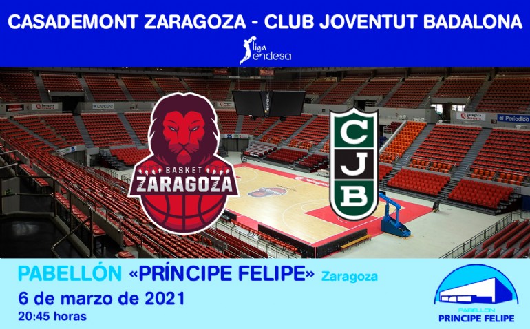 [ACB] CASADEMONT ZARAGOZA - CLUB JOVENTUT BADALONA