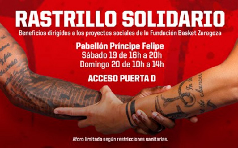 Rastrillo Solidario Fundación Basket Zaragoza Rastrillo Solidario Fundación Basket Zaragoza