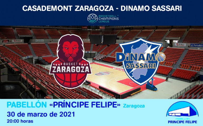[UCL] Casademont Zaragoza - Dinamo Sassari 	