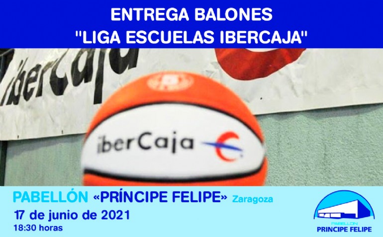 Entrega de balones «Liga de escuelas Ibercaja»