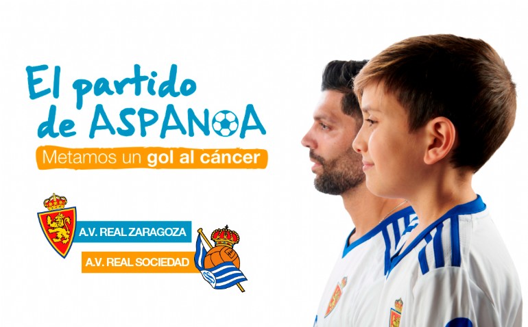 Partido benéfico ASPANOA: Veteranos Real Zaragoza - Veteranos Real Sociedad