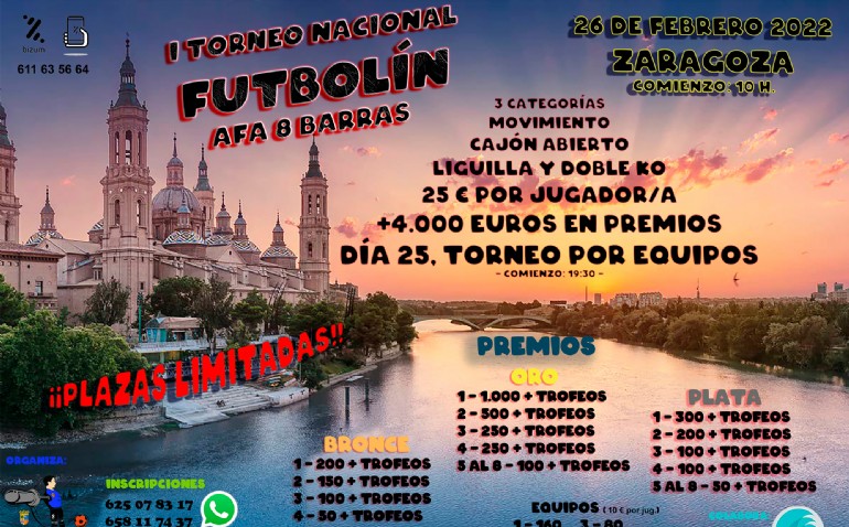 I Torneo Nacional en la Asociación de Futbolín AFA 8 barras I Torneo Nacional en la Asociación de Futbolín AFA 8 barras