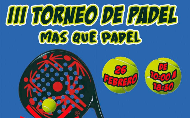 III Jornada inclusiva MásQPadel III Jornada inclusiva MásQPadel