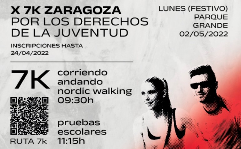 Carrera Popular 7k Zaragoza «Por los Derechos de la Juventud» Carrera Popular 7k Zaragoza «Por los Derechos de la Juventud»