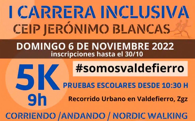 I Carrera Inclusiva Jerónimo Blancas