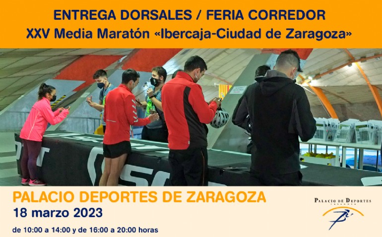 Entrega de dorsales / Feria del Corredor de la XXV Media Maratón «Ibercaja-Ciudad de Zaragoza»