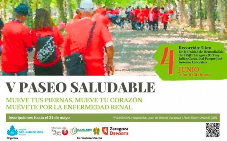 V Paseo Saludable para pacientes con enfermedad renal crónica V Paseo Saludable para pacientes con enfermedad renal crónica