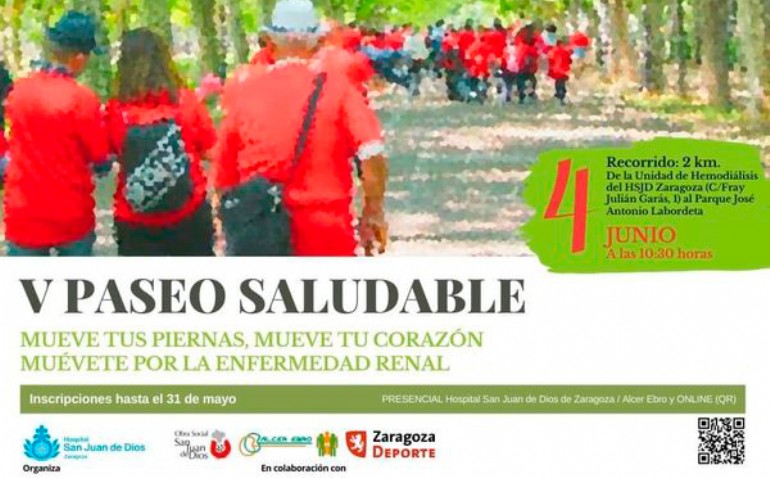 V Paseo Saludable para pacientes con enfermedad renal crónica