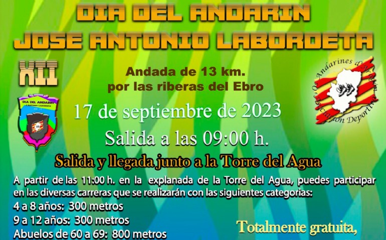 Día del Andarín 2023 «J. A. Labordeta» Día del Andarín 2023 «J. A. Labordeta»