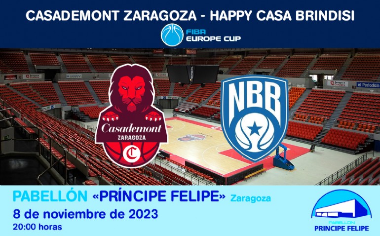 [FEC] Casademont Zaragoza - Happy Casa Brindisi