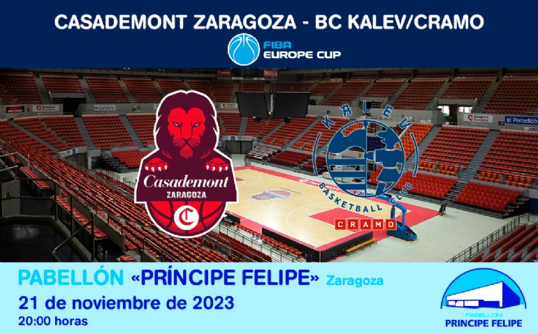[FEC] Casademont Zaragoza - BC Kalev/Cramo
