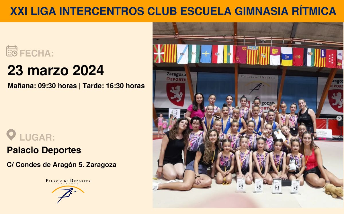 XXI Liga Intercentros Club Escuela Gimnasia Rítmica