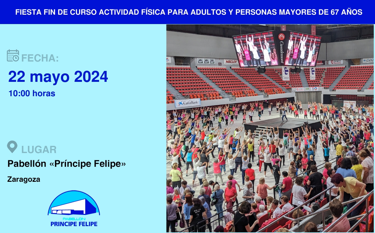 Fiesta Fin de Curso del programa «Actividad física para adultos y personas mayores de 67 años» Fiesta Fin de Curso del programa «Actividad física para adultos y personas mayores de 67 años»