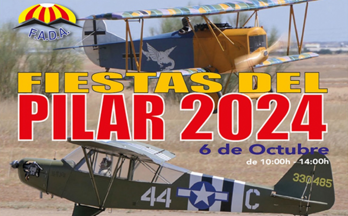 Festival-Competición de Aeromodelismo «Fiestas del Pilar 2024» Festival-Competición de Aeromodelismo «Fiestas del Pilar 2024»