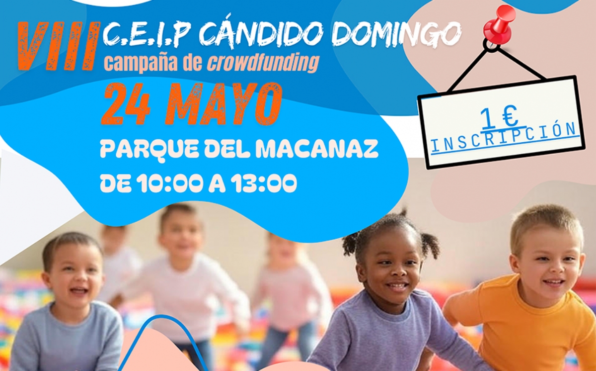 ¡SUSPENDIDA! VIII Carrera Solidaria «CEIP Cándido Domingo» ¡SUSPENDIDA! VIII Carrera Solidaria «CEIP Cándido Domingo»