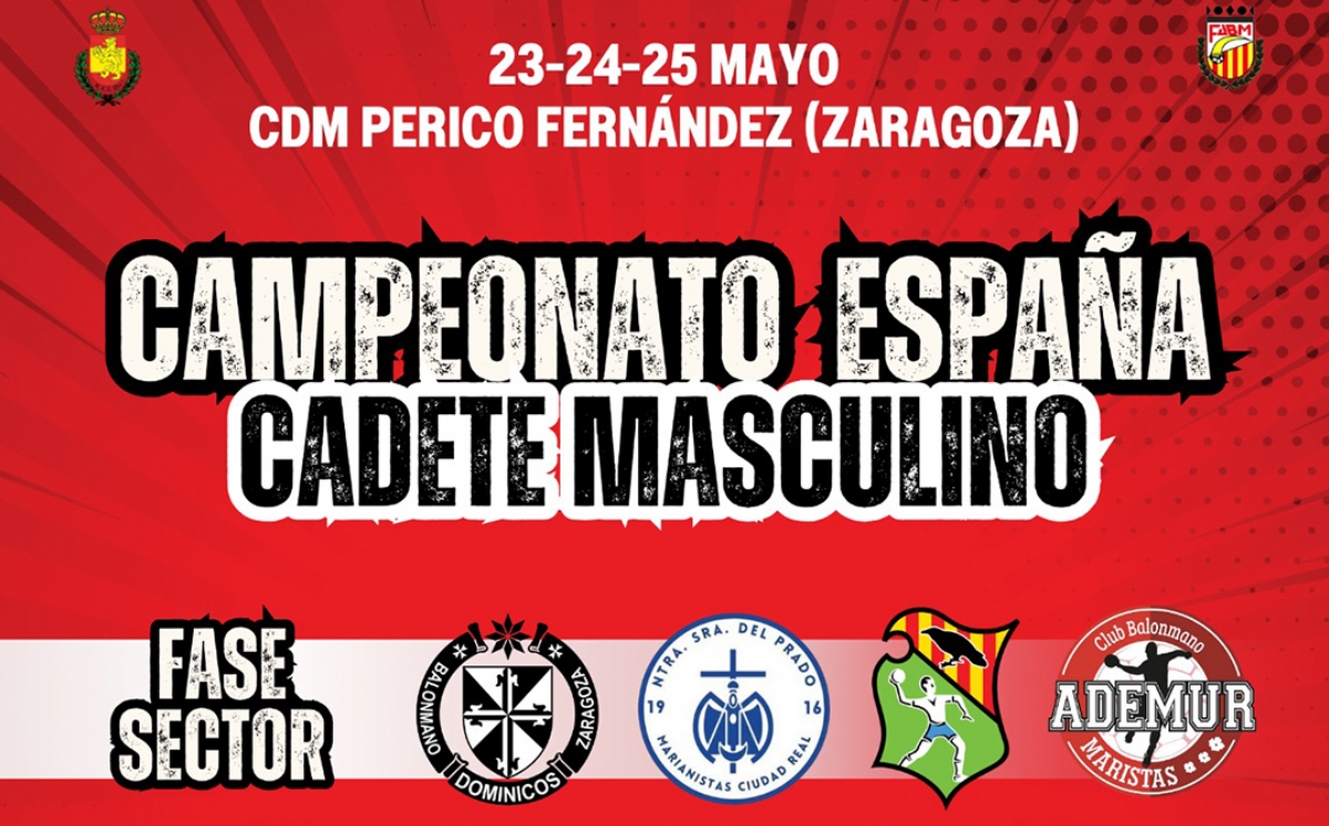 Campeonato de España Cadete Masculino de Balonmano - Sector Zaragoza Campeonato de España Cadete Masculino de Balonmano - Sector Zaragoza