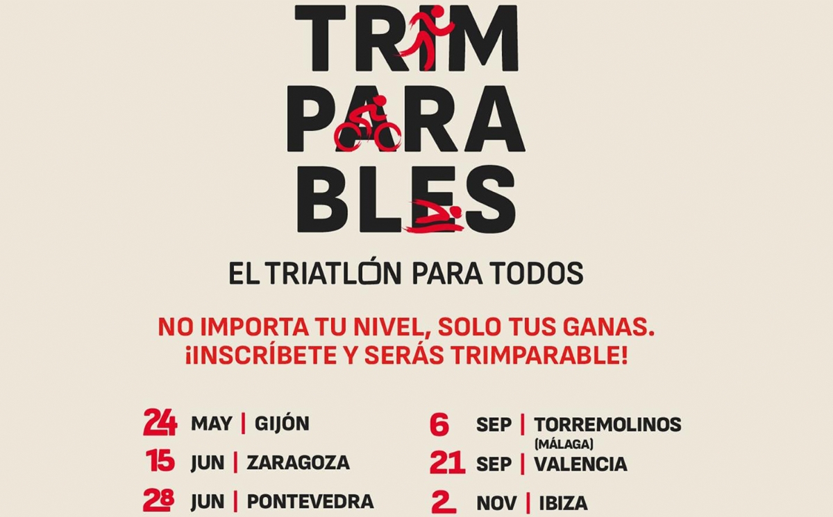 VII Triatlón de Zaragoza - Circuito «TRIMPARABLES» VII Triatlón de Zaragoza - Circuito «TRIMPARABLES»