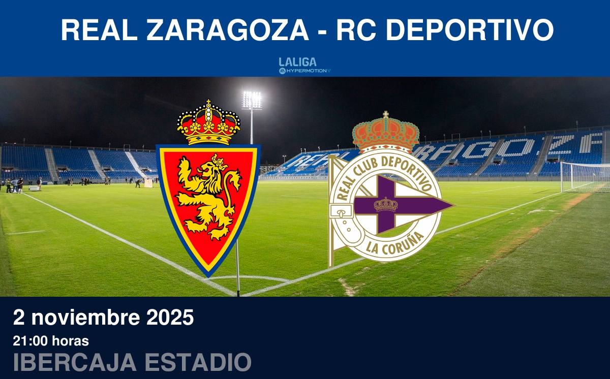 Real Zaragoza - RC Deportivo Real Zaragoza - RC Deportivo