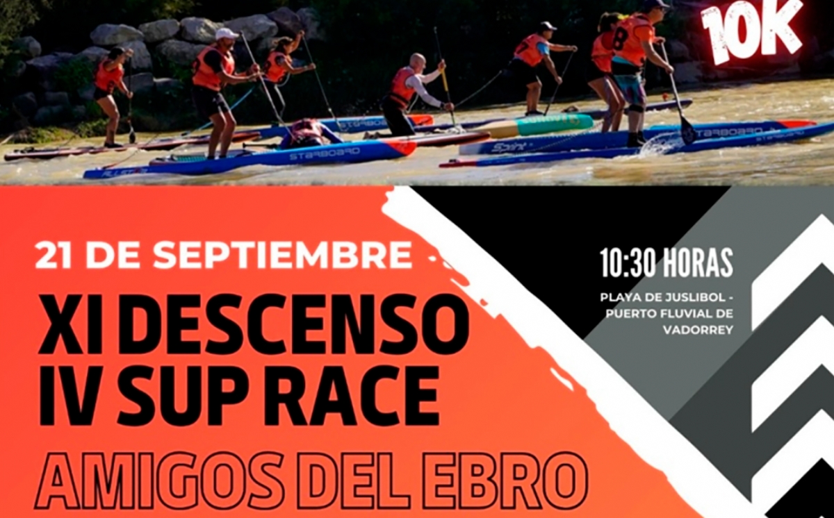 XI Descenso Popular + IV SUP Race «Amigos del Ebro» XI Descenso Popular + IV SUP Race «Amigos del Ebro»