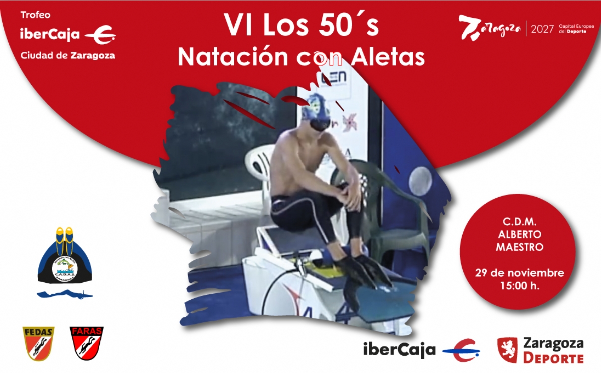 VI Trofeo «Ibercaja-Ciudad de Zaragoza» de Natación con Aletas