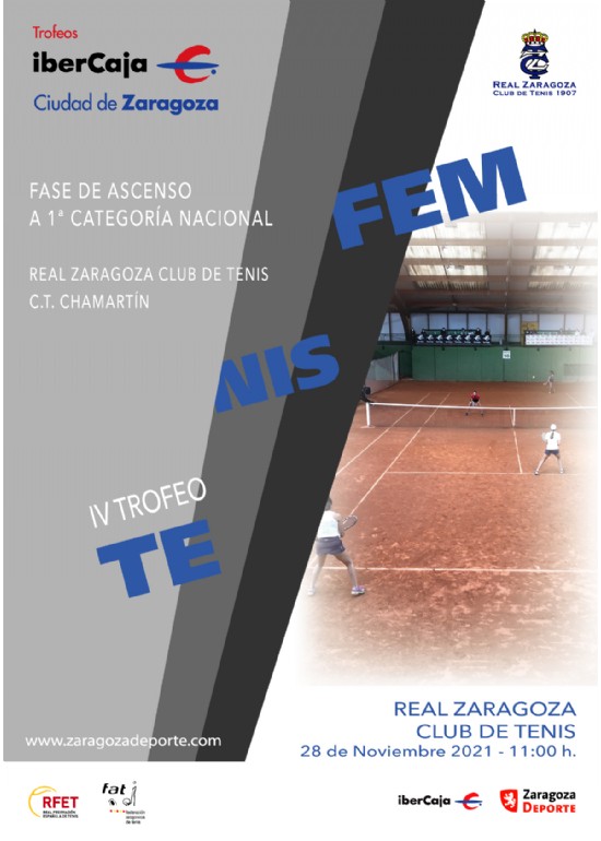 IV Trofeo «Ibercaja-Ciudad de Zaragoza» de Tenis Femenino