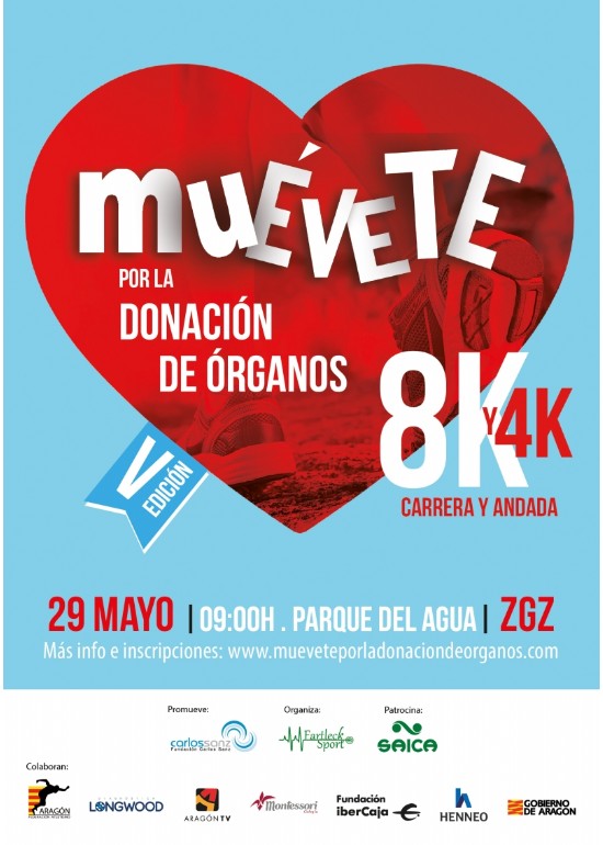 V Carrera Popular «Muévete por la donación de órganos»