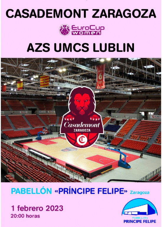 Casademont Zaragoza - AZS UMCS Lublin