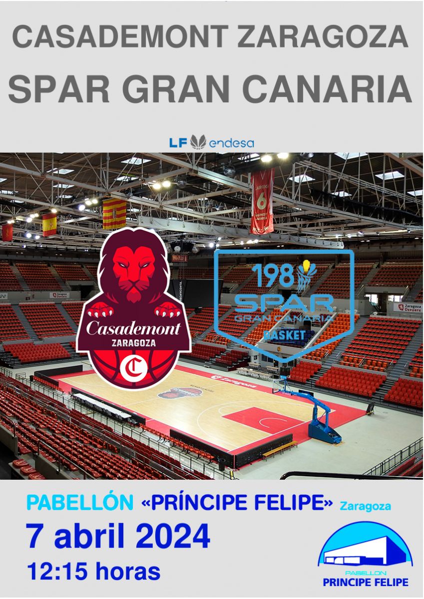 [L. F.] CASADEMONT ZARAGOZA - SPAR GRAN CANARIA