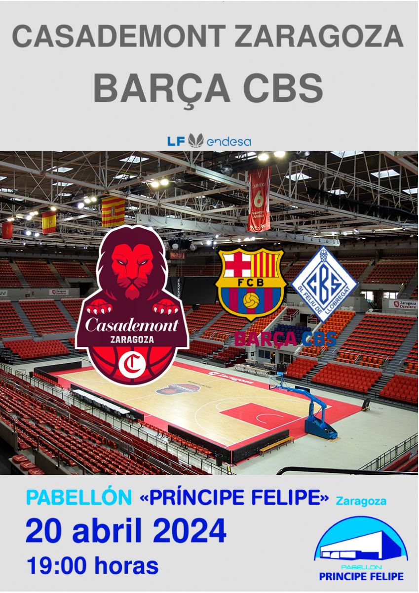 [L. F.] CASADEMONT ZARAGOZA - BARÇA CBS