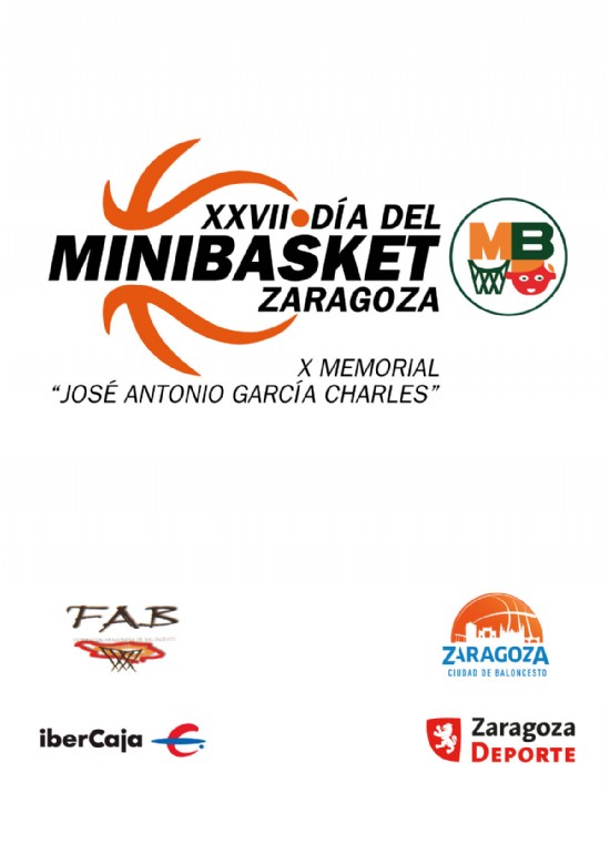 XXVII Día del Minibasket 2023<br>X Memorial «José Antonio García Charles»