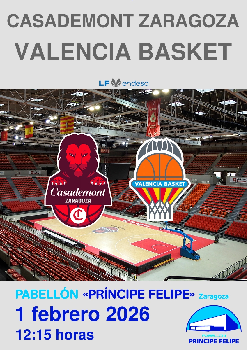 [L. F.] CASADEMONT ZARAGOZA - VALENCIA BASKET