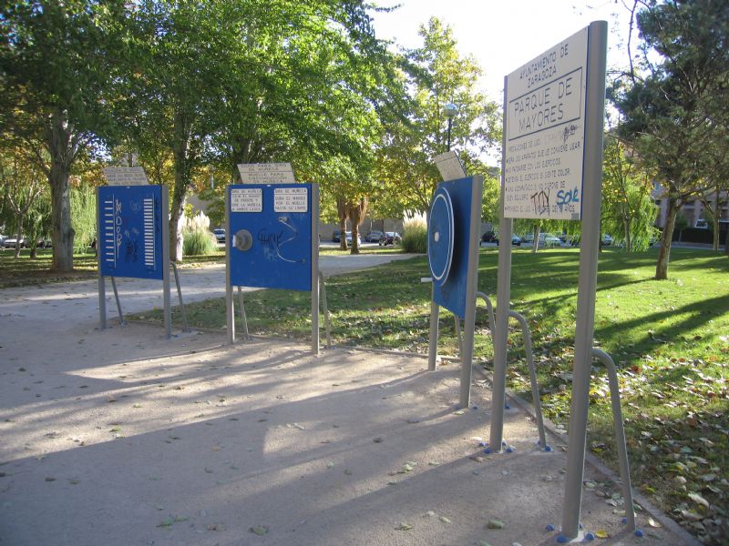 Estacion Giimnasia IDE Parque de la Taifa de Saracosta