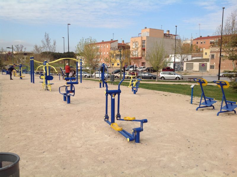 Estación gimnasia IDE Parque Crónica del Alba