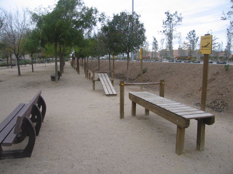 Estación Gimnasia Senior IDE Jardín Estepario