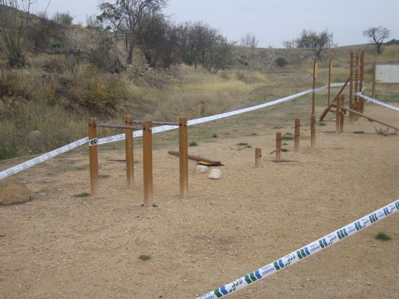 Estación gimnasia /circuito IDE Esclusas de Valdegurriana