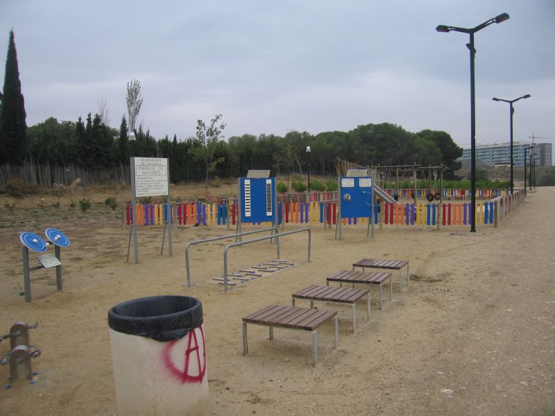 Estación gimnasia IDE Almenara San Antonio de Padua