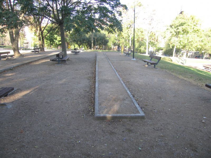 Deportes tradicionales pista nº 1  IDE Parque la Paz 