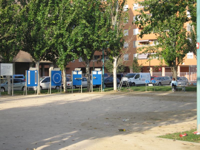 Estación gimnasia IDE Sierra de Vicor