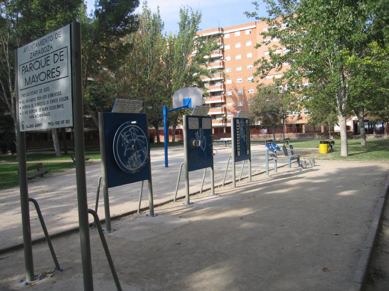 Estación gimnasia IDE Jardines de Lisboa